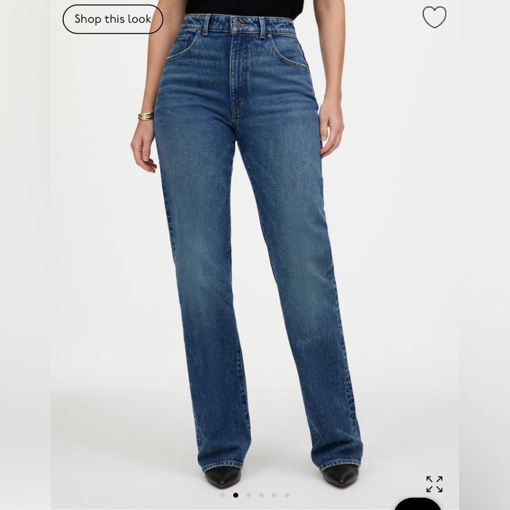 Curvy Relaxed Bootcut Jeans